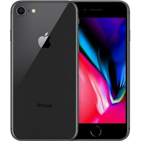 Refurbished Apple iPhone 8 256GB Verizon GSM Unlocked T-Mobile AT&T Smartphone - Space