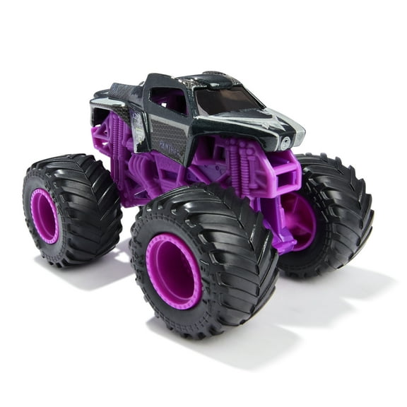 Monster Jam, Marvel Official Black Panther Monster Truck, Die-Cast Vehicle, 1:64 Scale, Super Hero Kids Toys for Boys Ages 3 and up