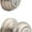 Satin Nickel, variant on Kwikset 991 Juno Entry Knob and Single Cylinder Deadbolt Combo Pack featuring SmartKey in Satin Nickel
