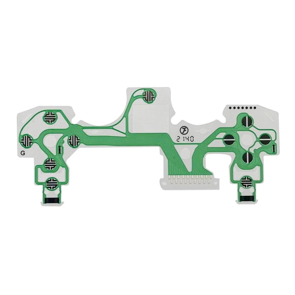 de almohadilla de botones conductores de goma sólida para 4.0, paquete de accesorios de videojuegos, CUTICAT Teclado de película conductiva