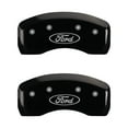 thumbnail image 2 of MGP 4 Caliper Covers Engraved Front & Rear Oval logo/Ford Black finish silver ch Fits select: 2012-2018 FORD FOCUS SE, 2 of 2