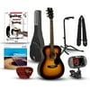 Rogue RA-090 Concert Acoustic Guitar Bundle Sunburst