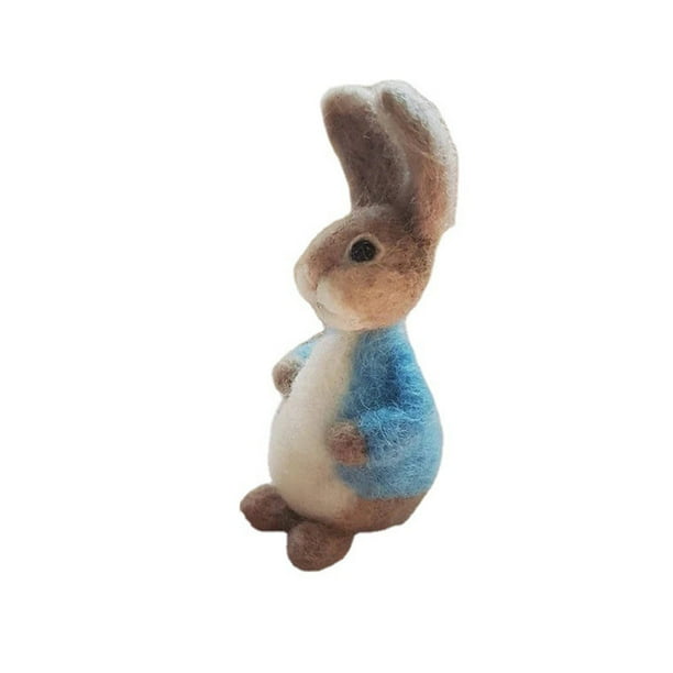 Adorno de Pascua Bewildely Animal decoración Interior azul