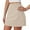 Beige, variant on Kaemgyyd Women's Active Performance Skort with Pockets Lightweight High Waist Skirt with Shorts for Running Tennis Golf Sports