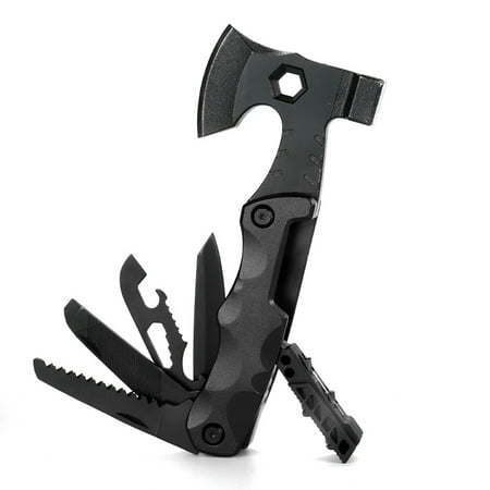 Outdoor multi-function axe camp hammer fire rescue axe camping tactical camping axe household combination tool