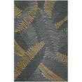 thumbnail image 5 of Yuma Indoor/Outdoor Grey Tropical Boho Leaves 8’ x 10’ Non-Skid Area Rug, 5 of 5