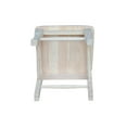 thumbnail image 4 of International Concepts Kids' Empire Chair, Set of 2, Unfinished, 4 of 6