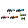 thumbnail image 3 of ABS 1/64 Mini Rc Monster Truck With Trailer 4G Remote Control USB Rechargeable Alloy Housing Mini Rc Truck And Trailer 1/64 Remote Control Monster Rc USB Rechargeable Body Lights Monster Car Mini Rc, 3 of 9