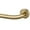 Brushed Gold, variant on 1 1/8 Inch Diameter Room Darkening Curtain Rods 110-160”, Heavy Duty Window Wrap Around Drapery Rod with Aluminum Bracket, Accessories, Wall Mounted Ceiling Mounted, Adjustable Length, Brushed Gold