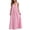 Pink, variant on Summer Dresses for Women 2026,Polka Dot Maxi Dress V Neck Backless Cami Spaghetti Strap Dresses Loose Flowy Beach Sundress Travel Vacation Cover Up