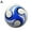blue, variant on Standard Size 4 Soccer Ball PU Material Non Inflatable Shipping/ H3X0