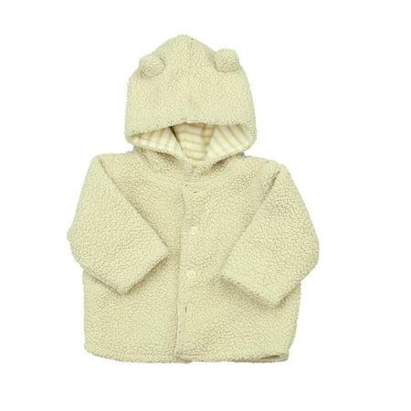 

Pre-owned First Moments Unisex Beige | White Jacket size: 0-3 Months