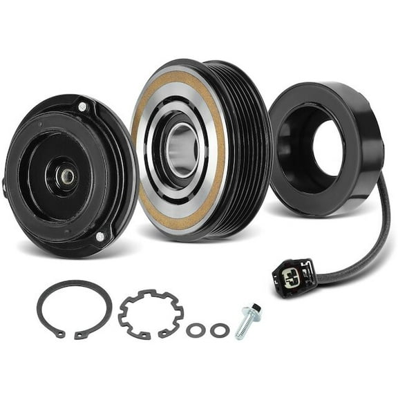 A/C Compressor Clutch Kit One Set - Compatible with 2009 - 2012 Chevy Traverse 3.6L V6 2010 2011