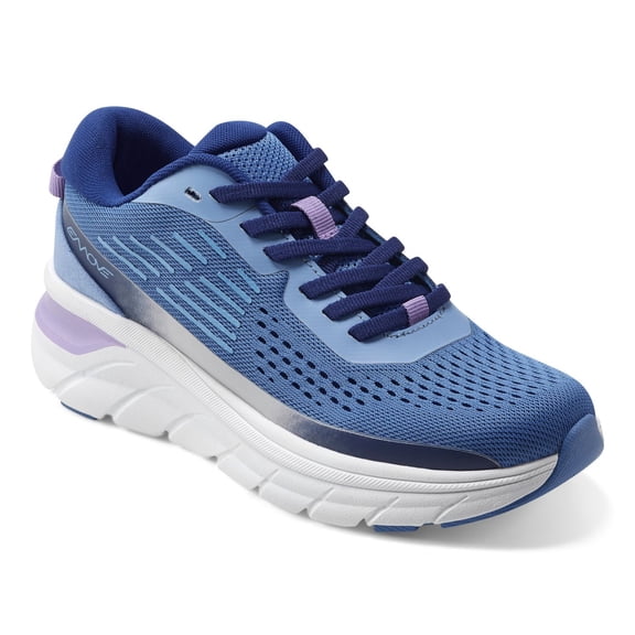 Easy Spirit Women's Mel EMOVE Lace-Up Sneakers Color: Bluebell Size: 9.5