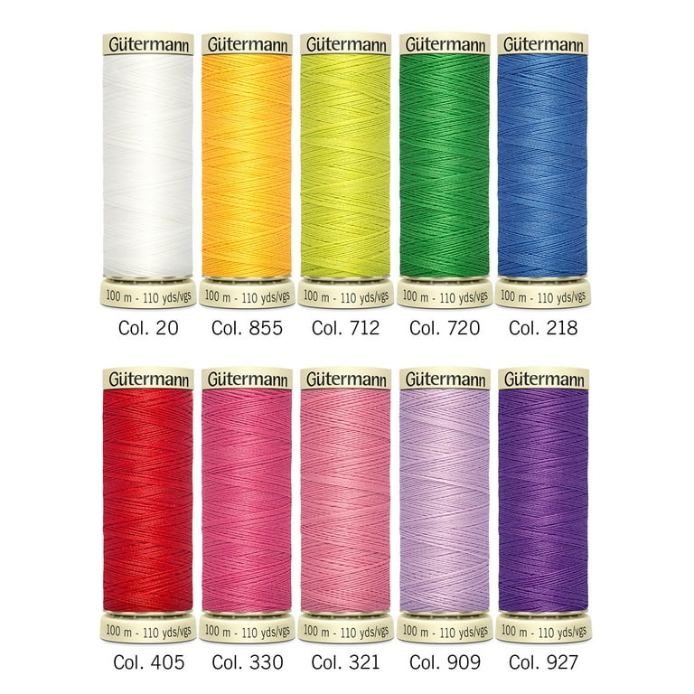 Gutermann Extra Strong Polyester Sewing, Embroidery Thread - 100m Spool