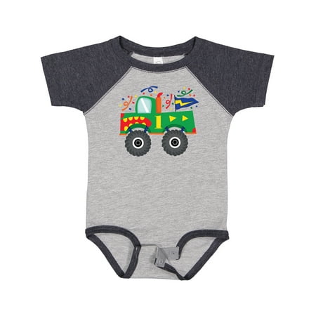 

Inktastic 1st Birthday Monster Truck Gift Baby Boy Bodysuit