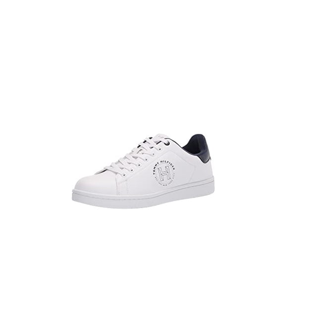 Tenis Tommy Hilfiger Lesner Caballero Original TMLESNER Tommy Hilfiger TMLESNER$$Blanco$$Piel$$Tommy Hilfiger$$Casual$$Urbano$$Moda