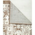 thumbnail image 3 of Rugs America Gallagher GL55E French Vanilla Sundara Vintage Transitional Brown Area Rug, 2'6"x4', 3 of 6