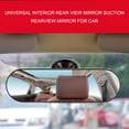 thumbnail image 3 of Rear View Mirror, Universal Car Truck Mirror Interior RearView Mirror Suction Cup, 220*65mm, 3 of 7