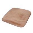 thumbnail image 1 of Universal Car Seat Cover, Front & Rear Flock Fabric Warm Protective Cushion, Breathable Plush Auto Seat Mat with Anti-Slip Backing, Cozy Interior Accessory, 1 of 8