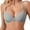 Gray Bra, variant on Kvture Push Up Bra Smoothing Underwire T-Shirt Bras for Women Deep Plunge Lift Up Padded Cup Brown Bra 90B