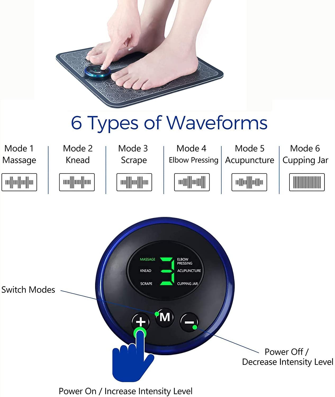 FlexWorks Electro Pulse Foot Massager – Aduro Products