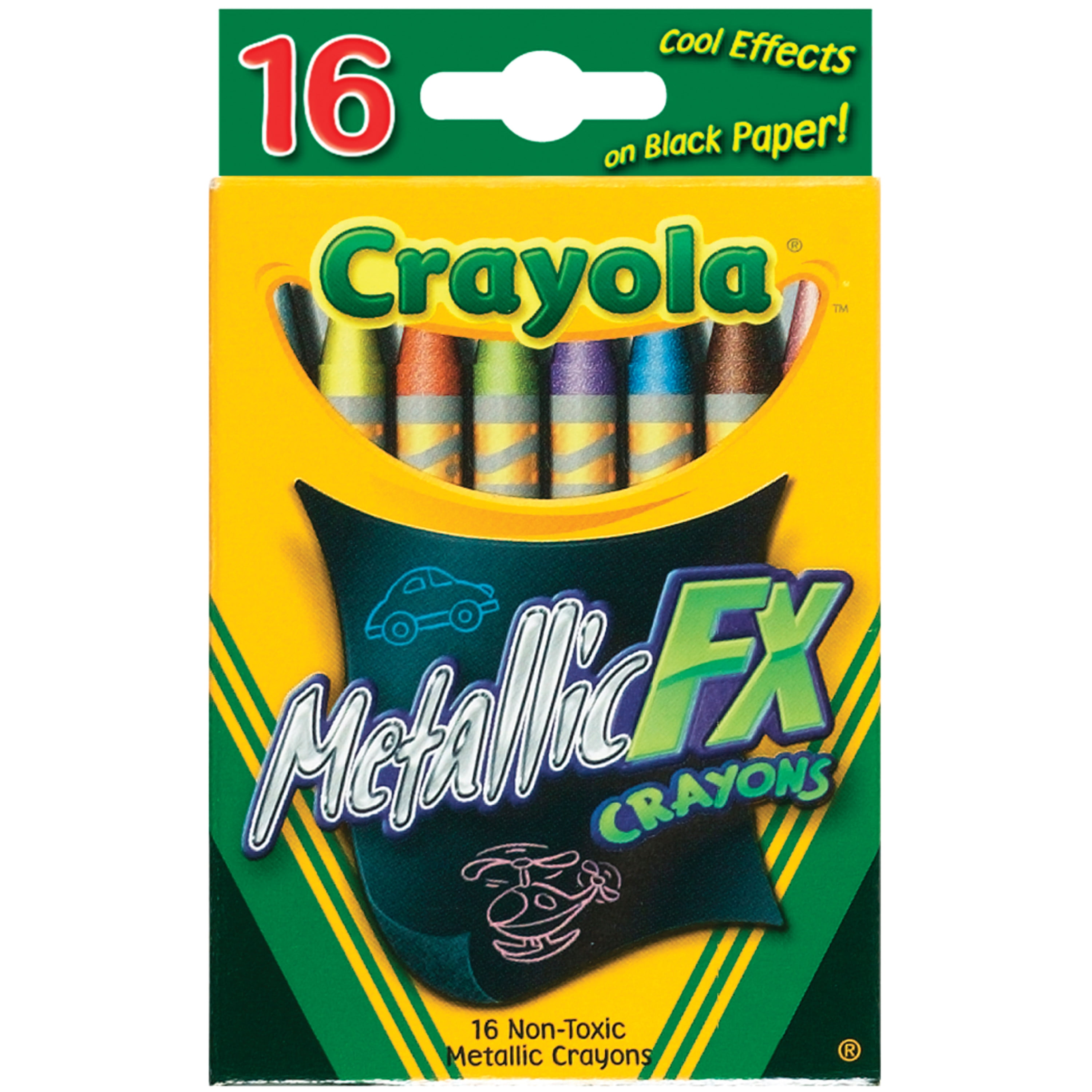 Crayola Metallic FX Crayon Set