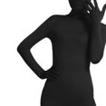 thumbnail image 5 of Traje leotardos para el cuerpo Unisex para hombre y mujer, traje de Cosplay negro elástico de LICRA, Body que desaparece para fiesta de Halloween, 5 of 5