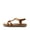 BROWN-PU, variant on DREAM PAIRS Womens Summer Flat Sandals Comfortable Dressy Elastic Ankle Strap Casual Bohemian Sandals Shoes for Walking Beach
