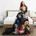 thumbnail image 6 of Blanket Finn Wolfhard Soft and Comfortable Wool Fleece Throw Blankets Gift for Home Decoration Sofa Office car Camping Yoga Travel Home Decoration Cozy Plush Beach, 6 of 6