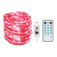 thumbnail image 2 of Teissuly Clearance Rope Lights Battery Powered,Outdoor Candy Cane Rope Lights,Waterproofs With Timer,Red&White Candy Cane Tube For DIY Wedding, Party, Garden, Corridor, Christmas(Multicolor, C) Teissuly WER202308290085, 2 of 9