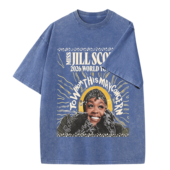Jillscott Shirt 2026 Music Tour Merch Tshirt Fashion Print For Fans
