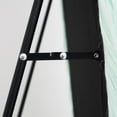 thumbnail image 6 of Melodieux 24"x 63" Arched Full Length Mirror with Stand Mint Green Fur Framed Floor Mirror, 6 of 6