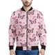 thumbnail image 3 of Chaqueta con estampado 3D de mariposas e insectos para hombre, ropa holgada, sudadera, chaqueta bomber informal con cremallera, tops de calle, 3 of 4
