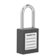 thumbnail image 3 of 10 Sets 1.5in Safety Padlocks Steel Beam Insulated Anti Corrosion Lock for Industry Machine Manufacturing(Noir ), 3 of 5
