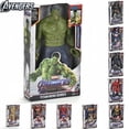 thumbnail image 2 of Juguete de acción de los Vengadores de Marvel, Thanos, Hulk, Spiderman, Iron Man, Capitán América, Thor, Pantera Negra con sonido y luz, regalo de 30cm, 2 of 6
