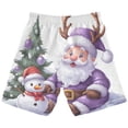 thumbnail image 2 of joogoo Kids Boys Swim Trunks Christmas Santa Beach Board Shorts Drawstring Swimsuit Kid Teen XL, 2 of 6