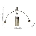 thumbnail image 3 of Juguete de escritorio Newton's Cradle Steel Balance Physics Science, regalo, 3 of 3