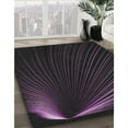 thumbnail image 3 of Ahgly Company Tapis d'Intérieur Lavables en Machine, Rectangle Transitionnel, Zone Noire, 7' x 10', 3 of 7