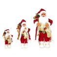 thumbnail image 2 of Muñeco navideño de Papá Noel, decoración decorativa, figura de Papá Noel, decoración navideña para mesa de oficina, fiesta en interiores, 2 of 5