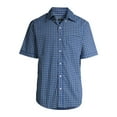 thumbnail image 6 of Arrow Men's Hamilton Poplin Wrinkle Free Short Sleeve Shirt, 6 of 6