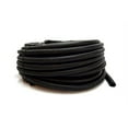 thumbnail image 4 of 20 Ft 1/4" Split Wire Loom Conduit Polyethylene Tubing Black Color Sleeve Tube, 4 of 4