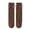 A-Brown124, variant on Dongfang Kids Socks Toddler Girls Plain Ribbed Heart Pattern Bowknot Trim Knee-High Socks Daily School Cute Soft Tall Socks