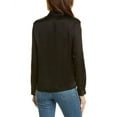 thumbnail image 2 of The Kooples womens  Lace Trim Blouse, 4, Black, 2 of 3