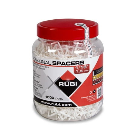 

Rubi Tools-02280 Spacers 1/16 In. (JAR-1000 UN.)