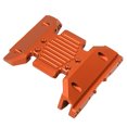 thumbnail image 1 of RC Car  Plate,  Base Black Anodized Easy Replaceable  For SCX6 Orange, 1 of 8