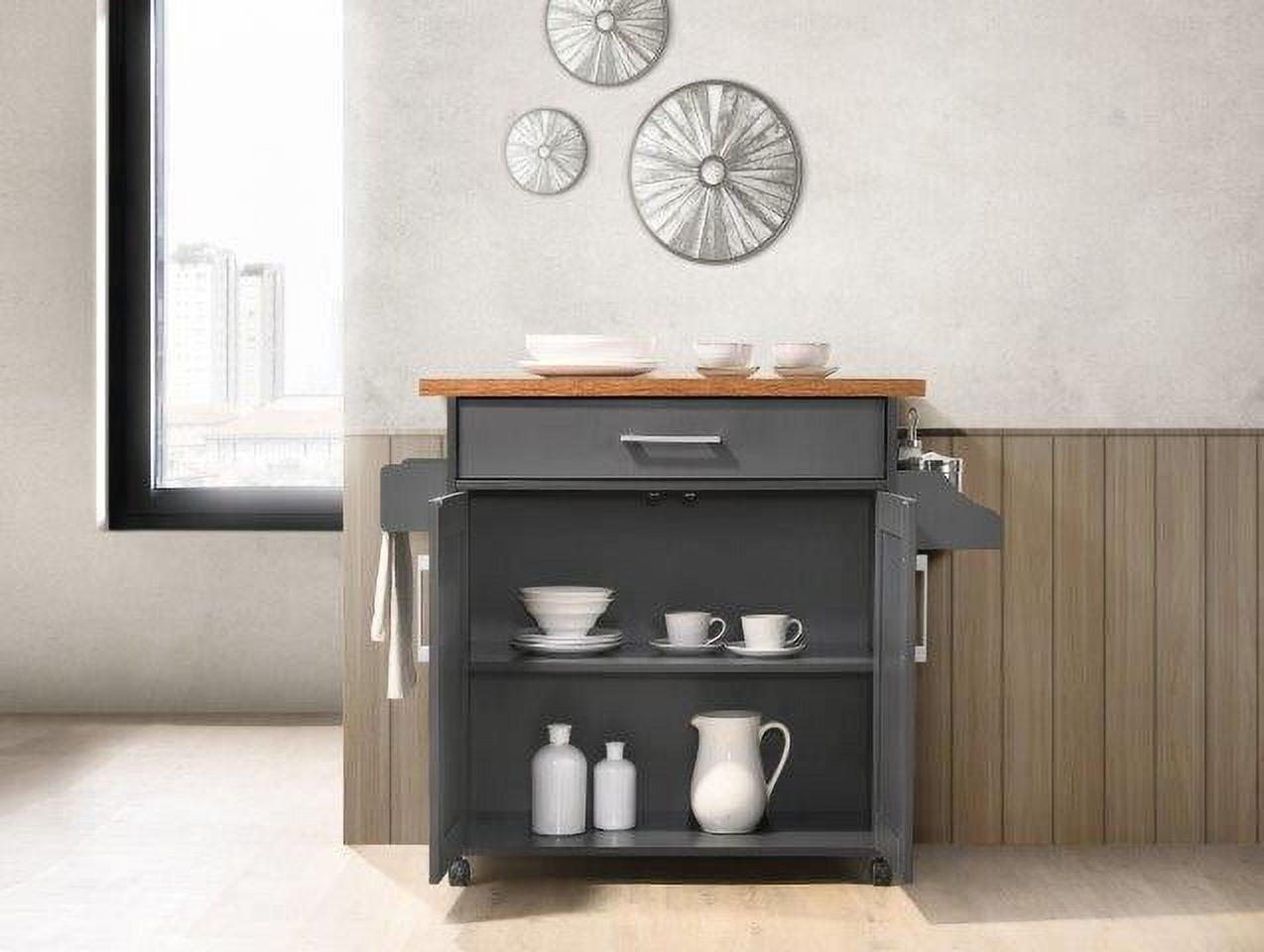 Hodedah 2025 kitchen cart