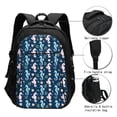 thumbnail image 3 of Fotbe Seahorses And Plants Mochila con Estampado y Puerto USB para Hombre y Mujer, Mochila Antirrobo, Mochila de Viaje, Mochila Escolar, Mochila Universitaria, 3 of 7