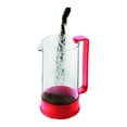 thumbnail image 2 of Bodum Brazil French Press Coffee Maker, 34 Ounce, 1 Liter Red, 2 of 8