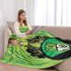 thumbnail image 2 of Manta Ben 10 súper suave, manta de franela ultra suave, manta de microfibra para sofá, cama, viajes, camping, ropa de cama, manta de 60 x 50 pulgadas, 2 of 5
